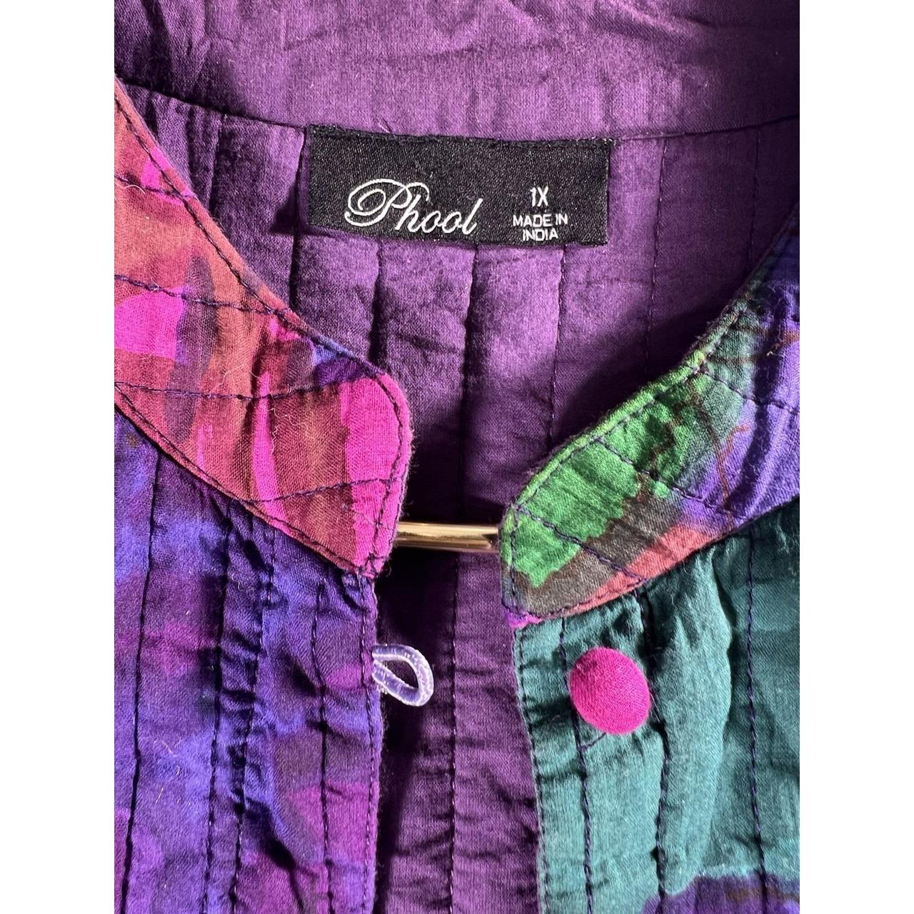 Women's Vest - Multi – Vintage Patchwork Reversib… - image 4