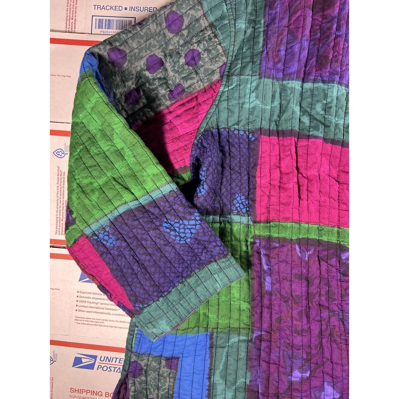 Women's Vest - Multi – Vintage Patchwork Reversib… - image 5