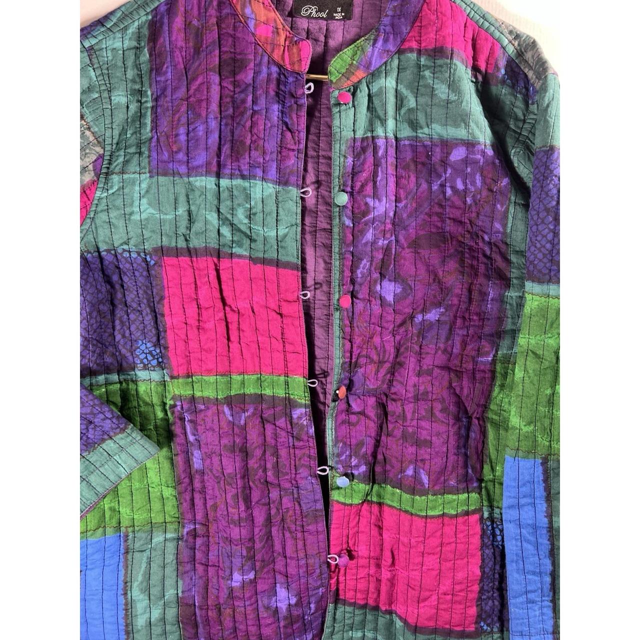 Women's Vest - Multi – Vintage Patchwork Reversib… - image 3
