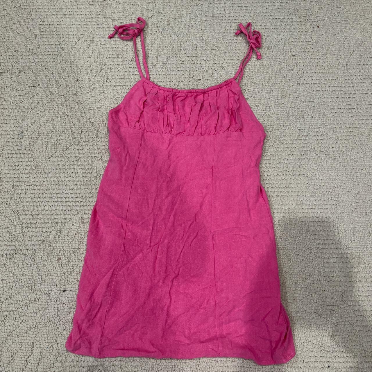 PacSun Women's Pink Dress | Depop