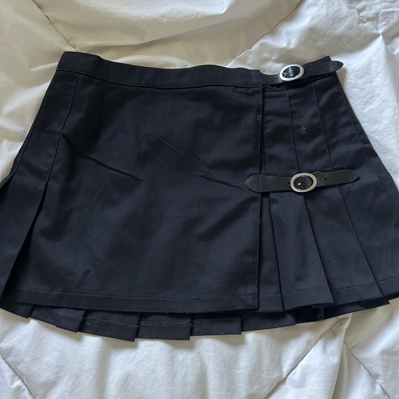 Brandy Melville Women's Black Skirt Depop