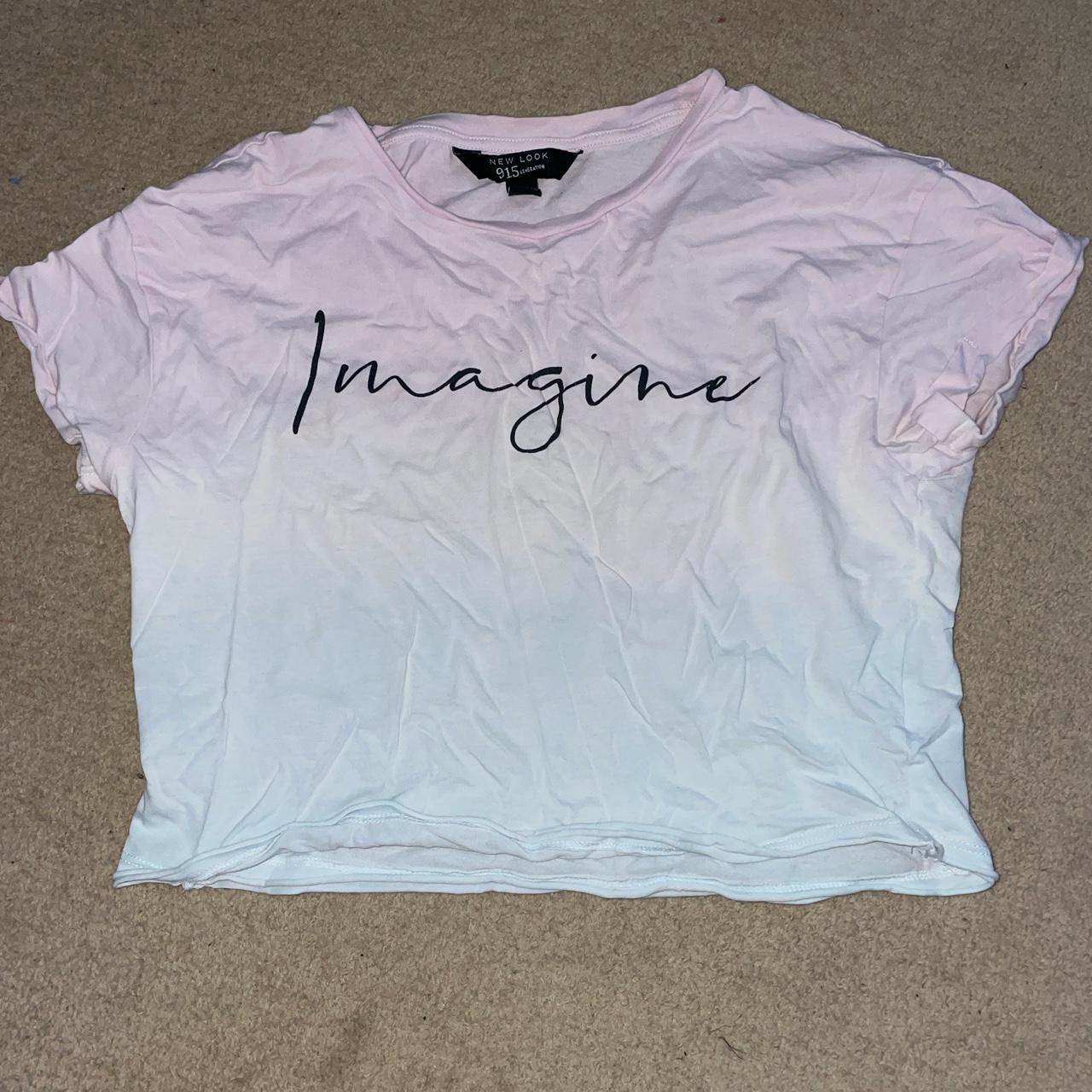new look pink t shirt