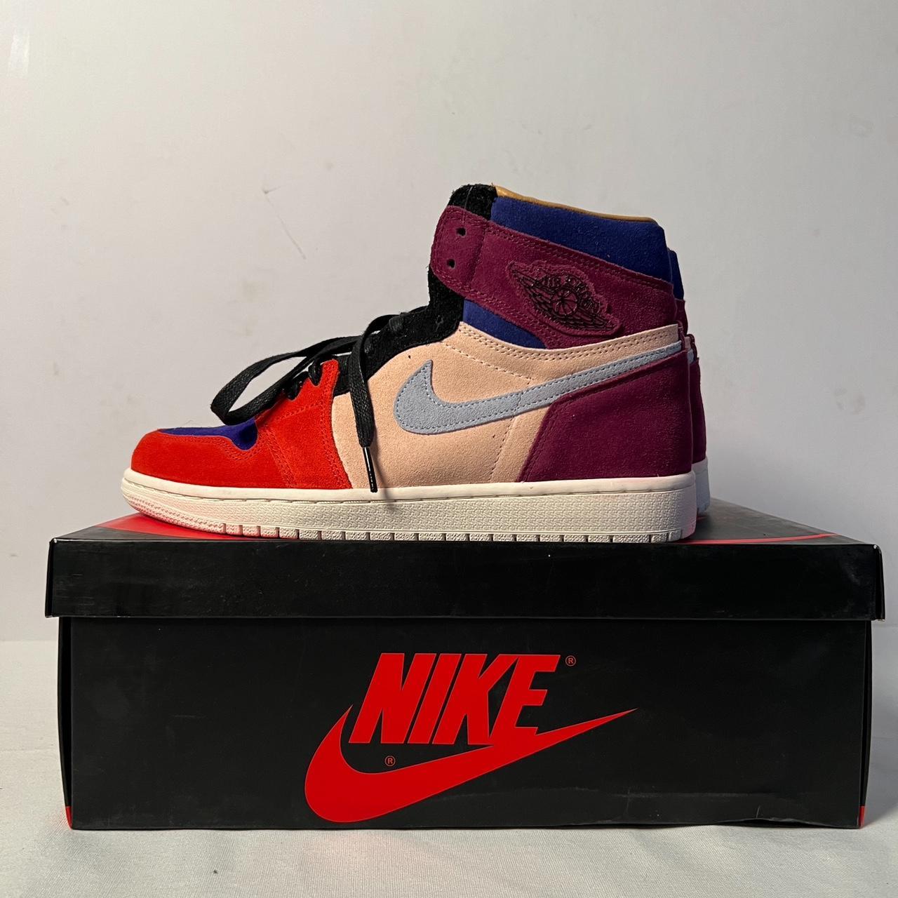 Nike Air Jordan 1 Retro High 'Court Lux' Aleali May... - Depop