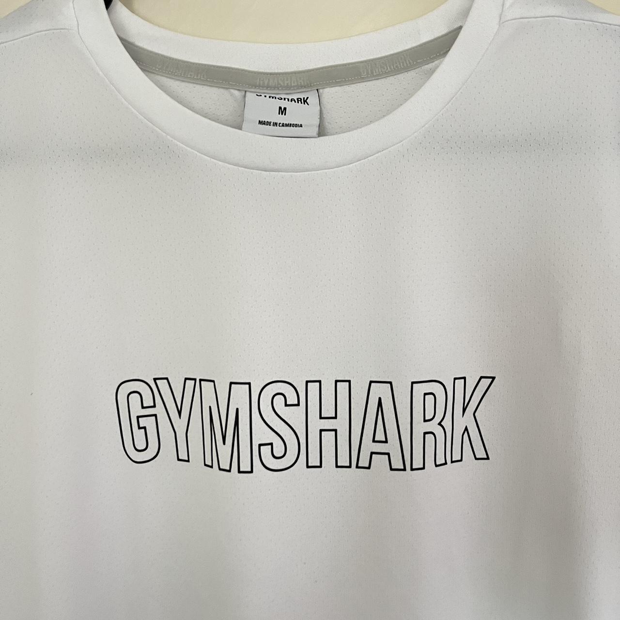 Gymshark Compression Logo Tee. Excellent condition - Depop