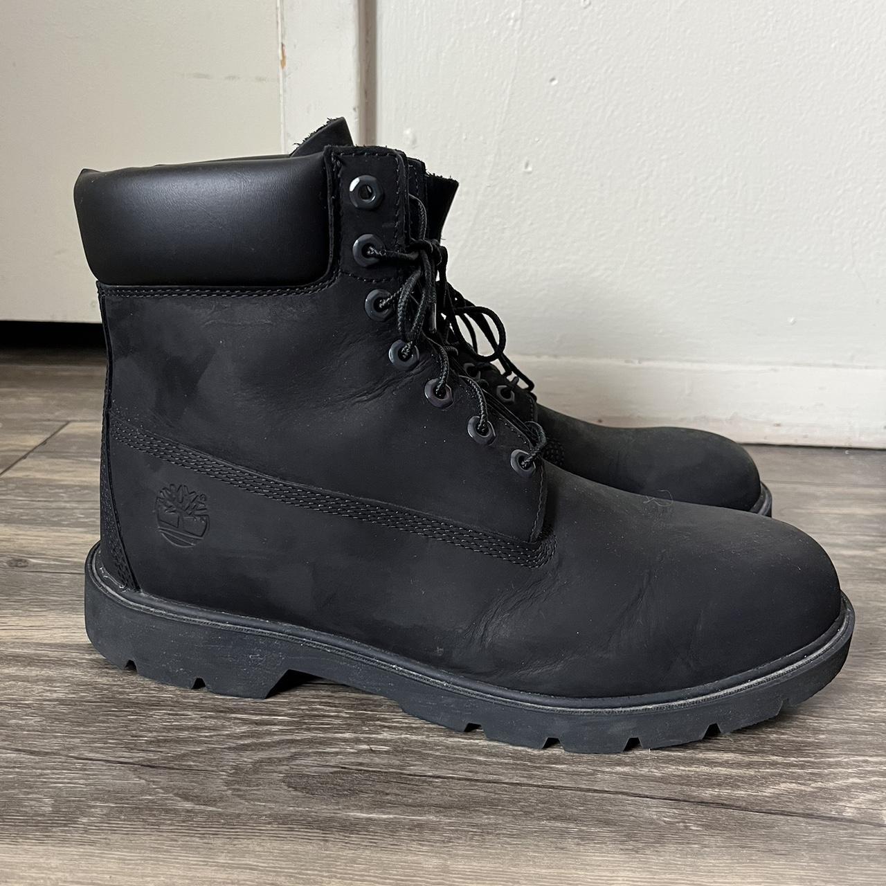 Black Timberland Boots - Men’s size 11.5 - Fits... - Depop