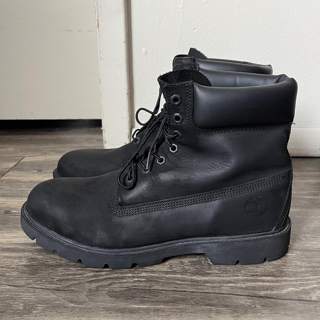 Black Timberland Boots - STEALLL - Men’s size 11.5 -... - Depop