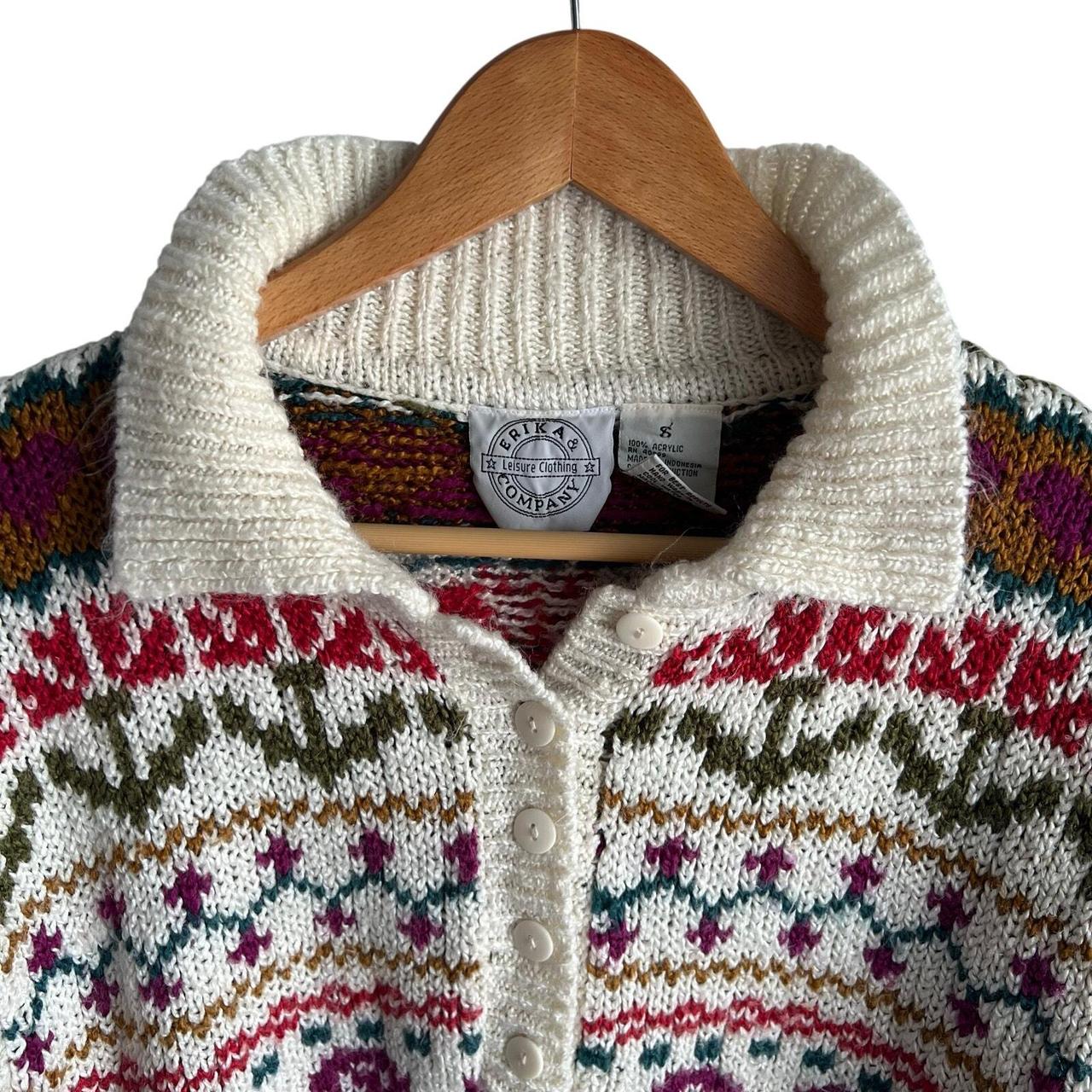 Source Unknown Women's Sweater - Multi - S – Vint… - image 3