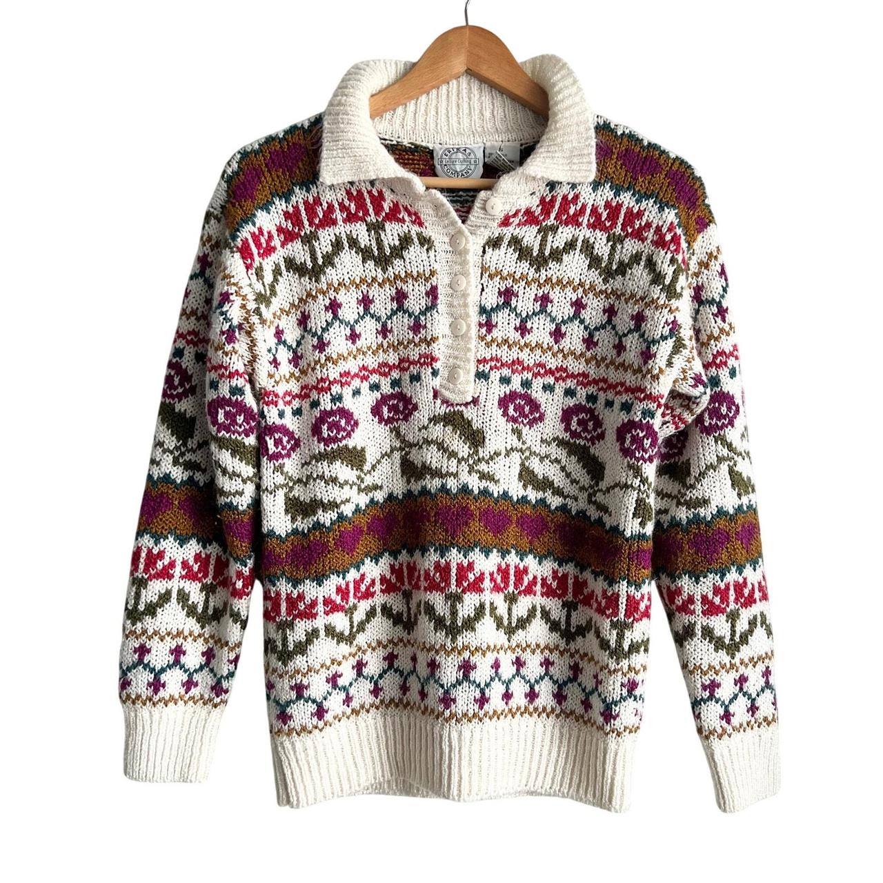 Source Unknown Women's Sweater - Multi - S – Vint… - image 1