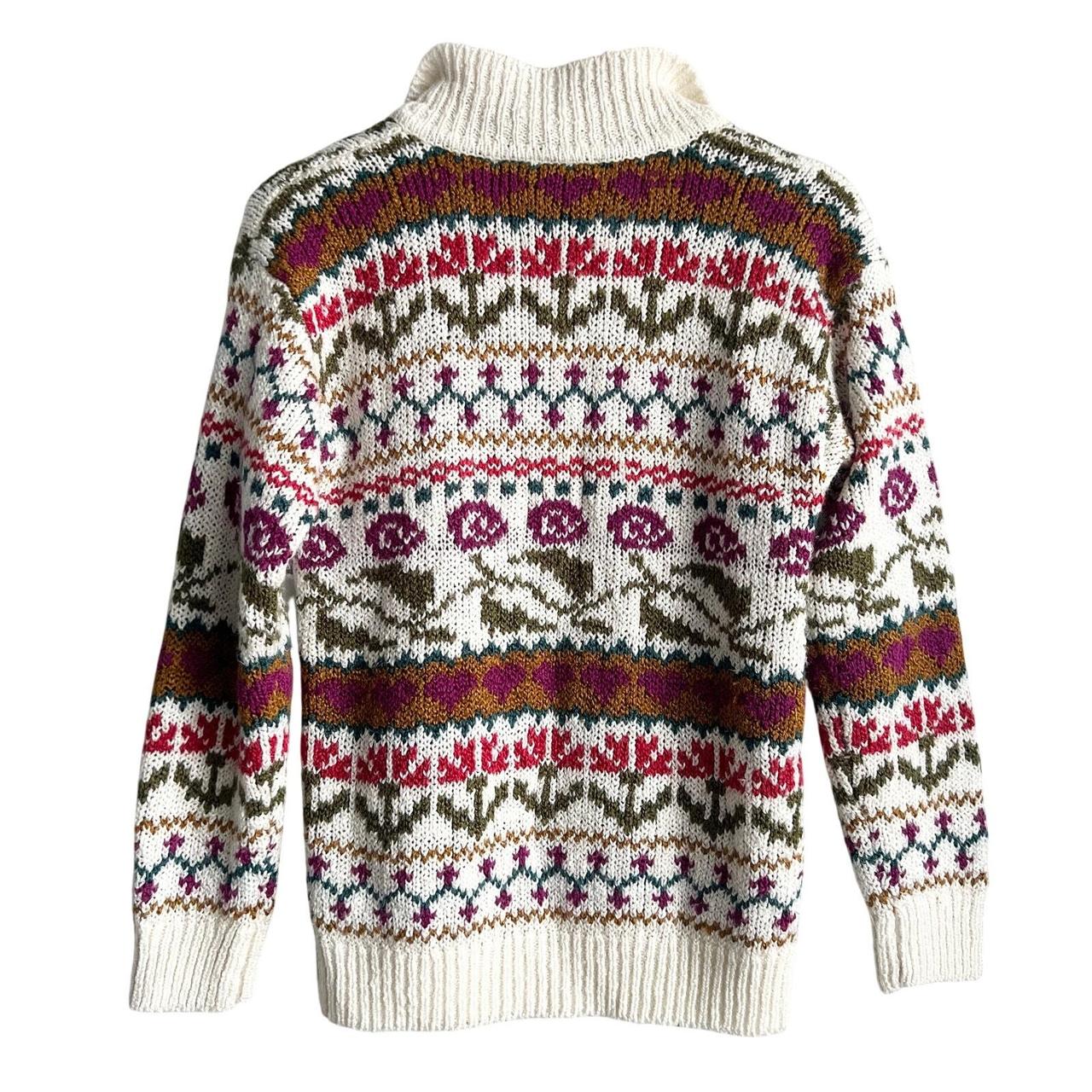 Source Unknown Women's Sweater - Multi - S – Vint… - image 2