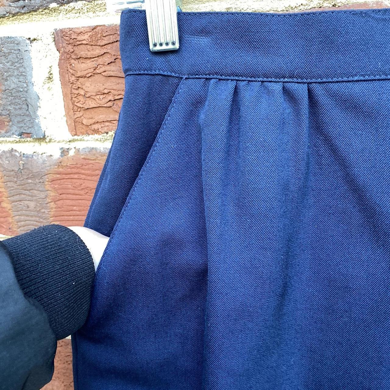 Hawke & Co. Women's Blue and Navy Skirt (2)