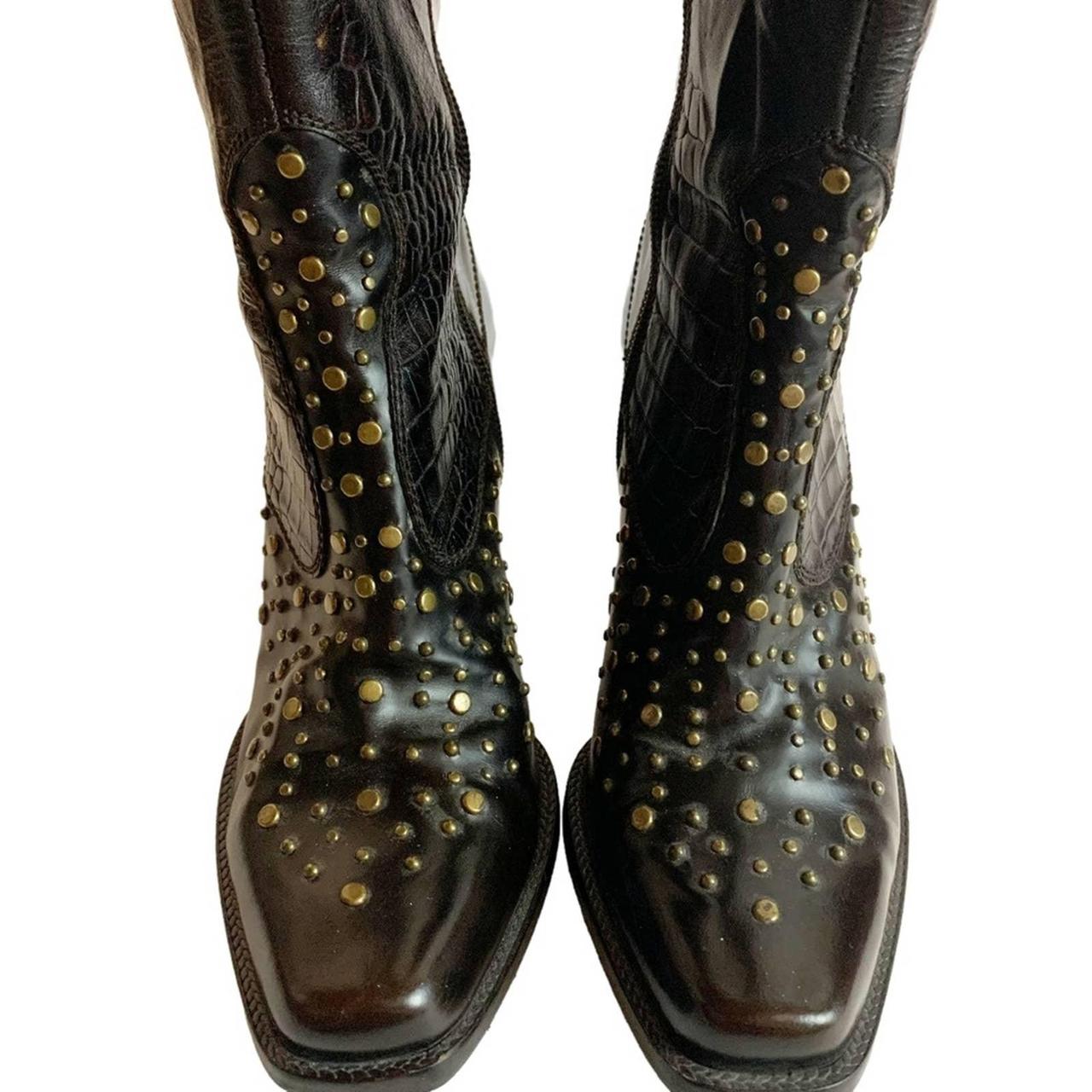 Stuart weitzman deals gold boots