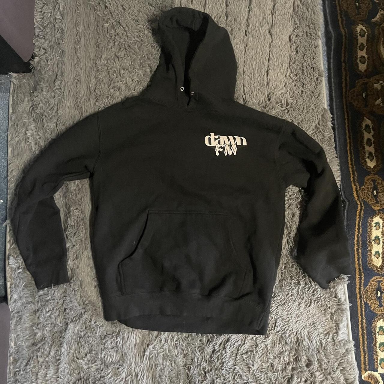 The Weeknd Dawn FM Hoodie Size M - Depop