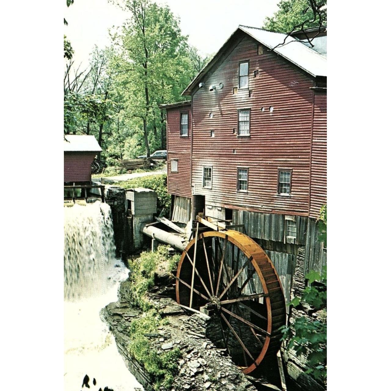 VINTAGE MORAVIA NEW YORK NEW HOPE MILLS RT 41 FLOUR... Depop