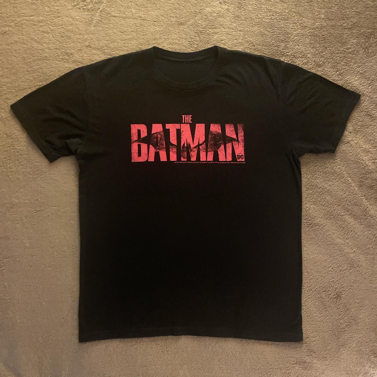 DC Comics Men's Black and Red T-shirt | Depop