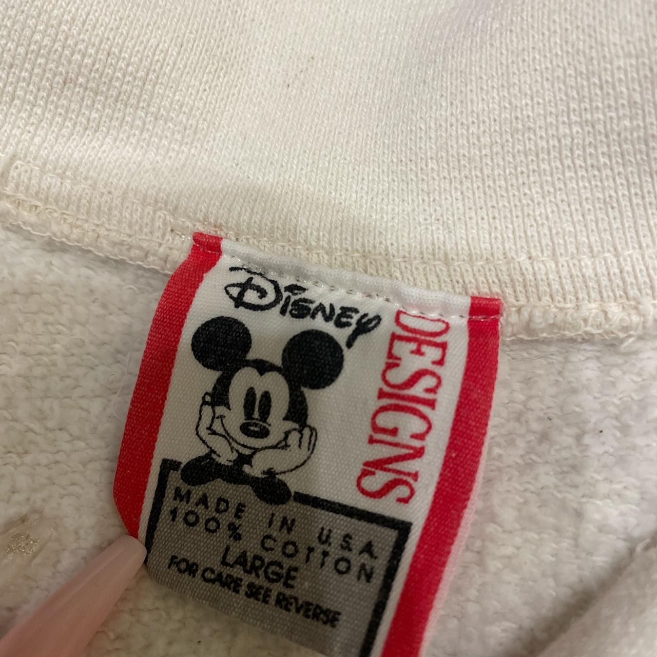 Disney Women's White Sweatshirt 