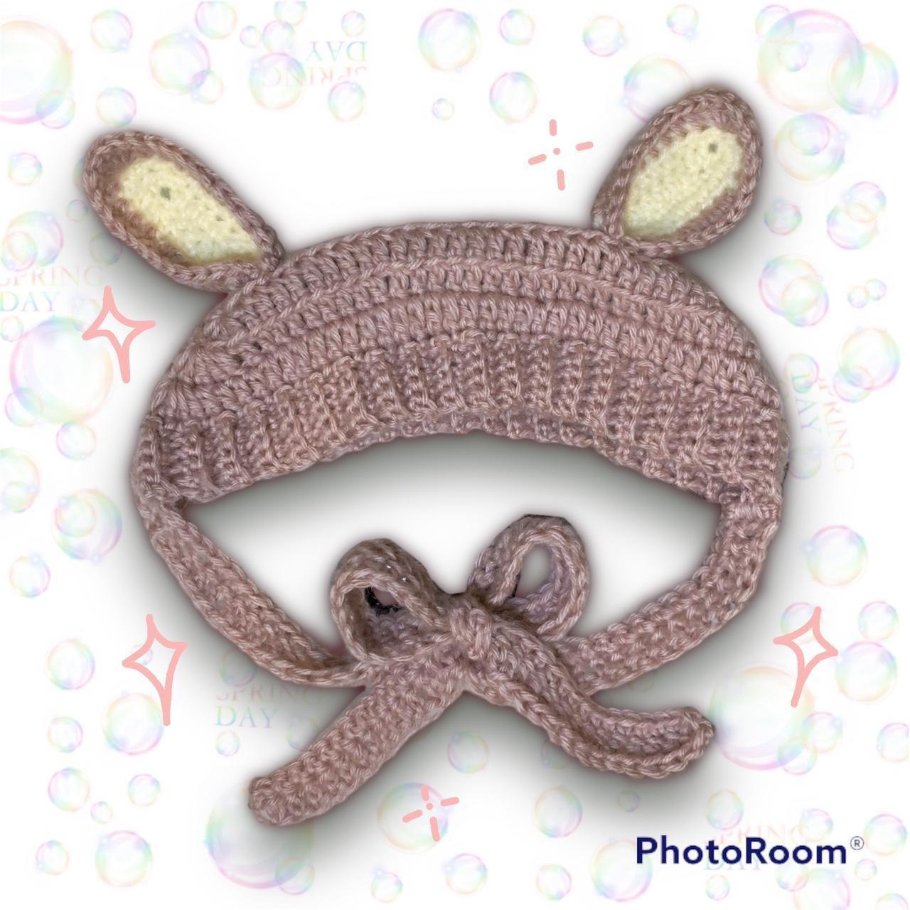 Fuzzy Bunny Ear Headband  Bunny ears headband, Crochet baby hat