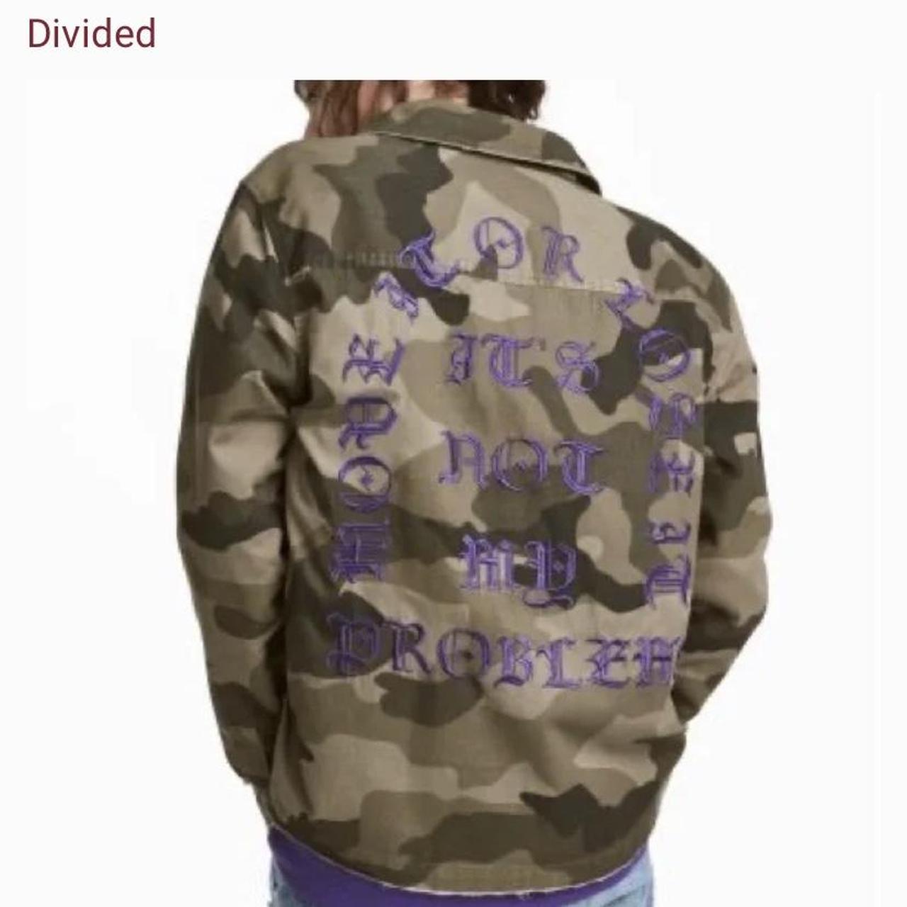 H&m divided shop camo jacket