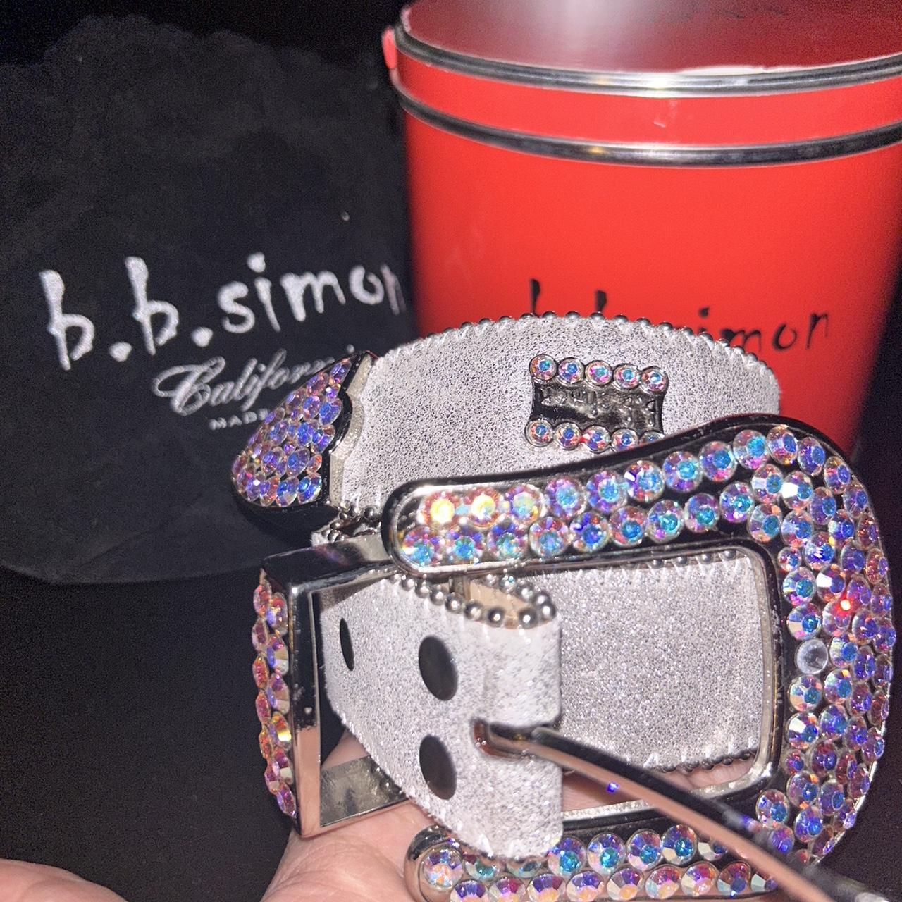 B.B. SIMON BELT Size 40 don’t wear it anymore it’s... Depop