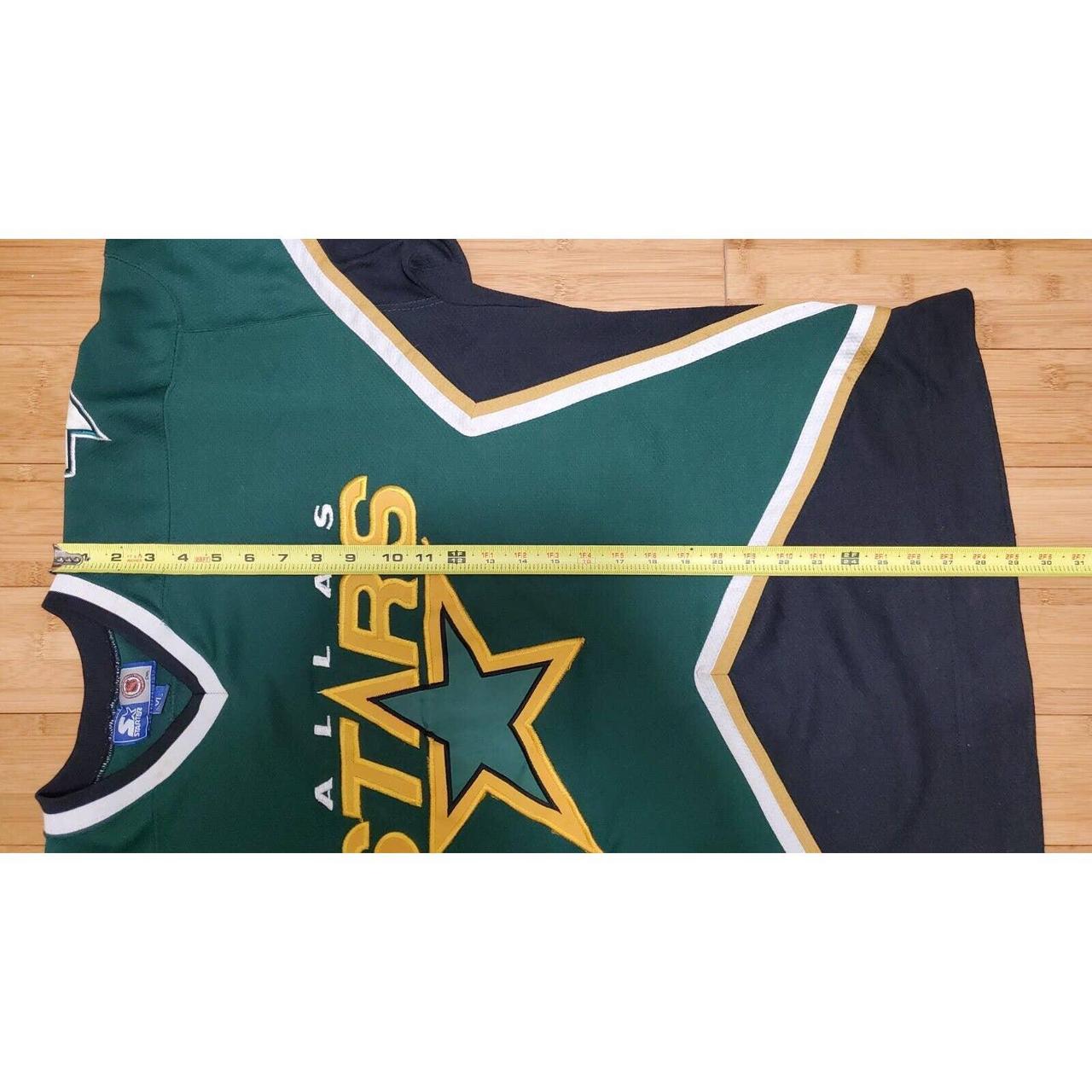 Vintage 90s Dallas Stars Starter Team Jersey Green Men's