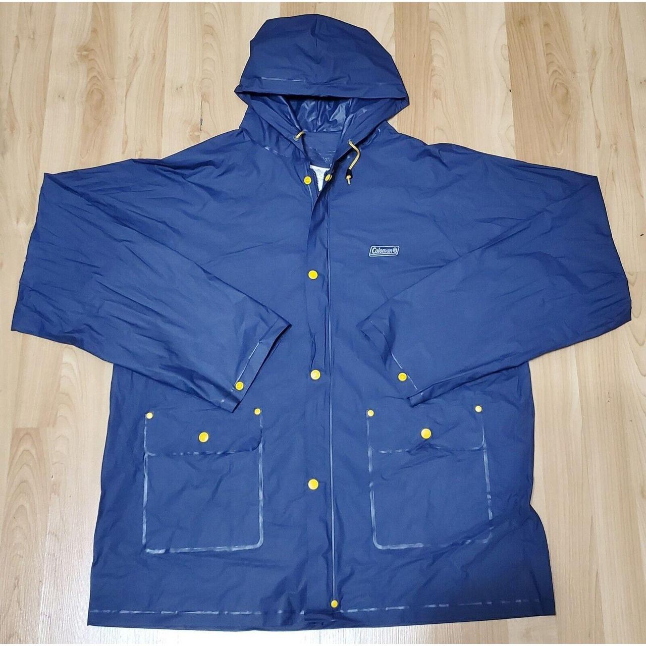 Coleman s Hooded Raincoat Full Zip Weatherproof