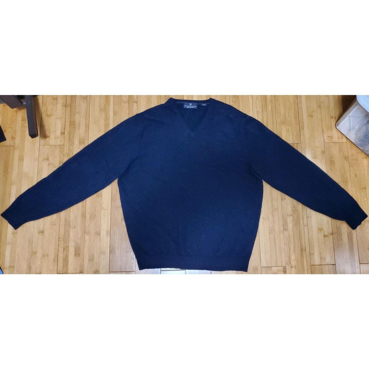 Mens Hart Schaffner Marx Blue Wool Sweater orders