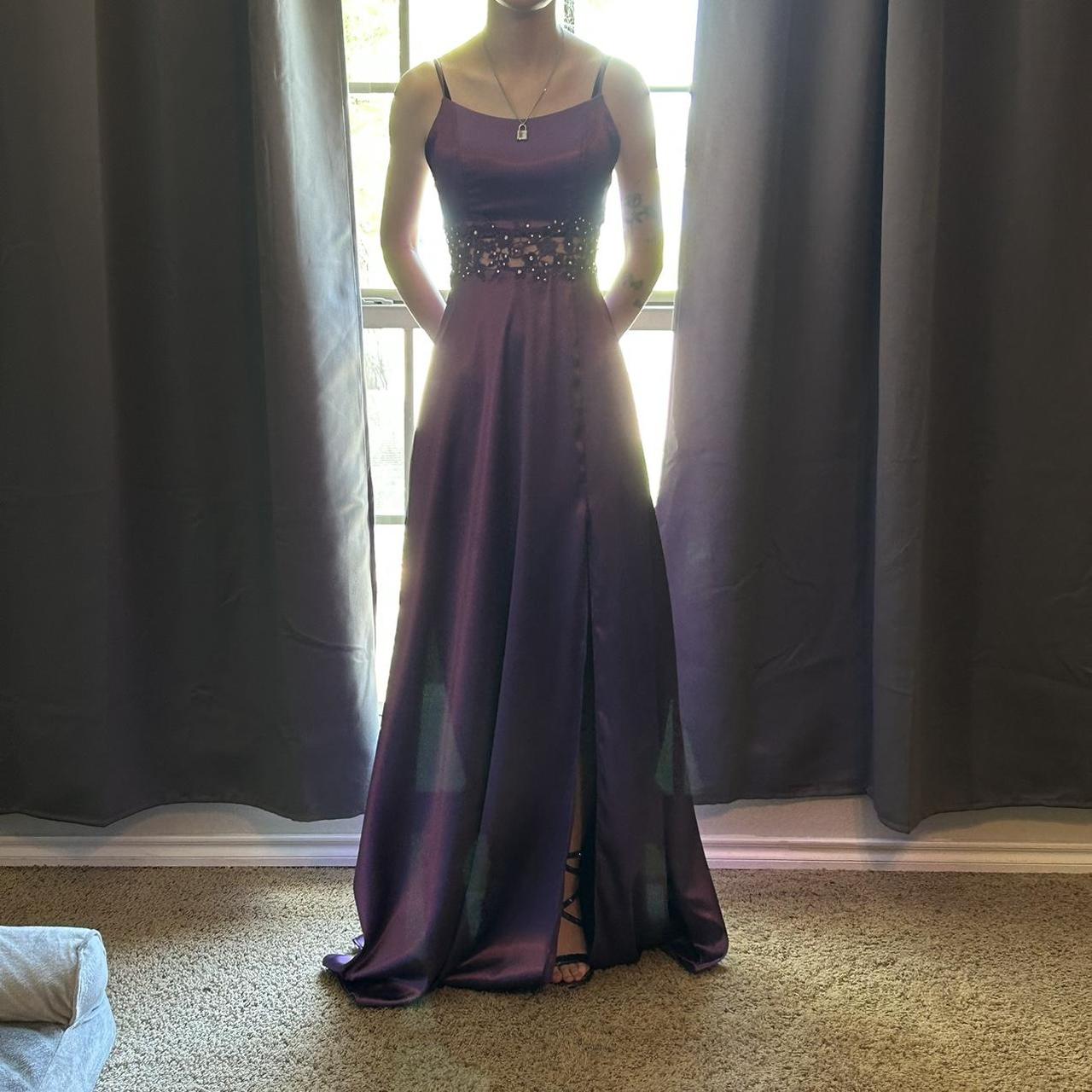 Purple Dillard’s Prom Dress my first prom dress! I... Depop