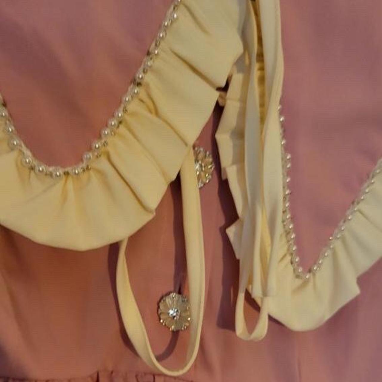 Sister Jane Women's Pink and Cream Dress (3)