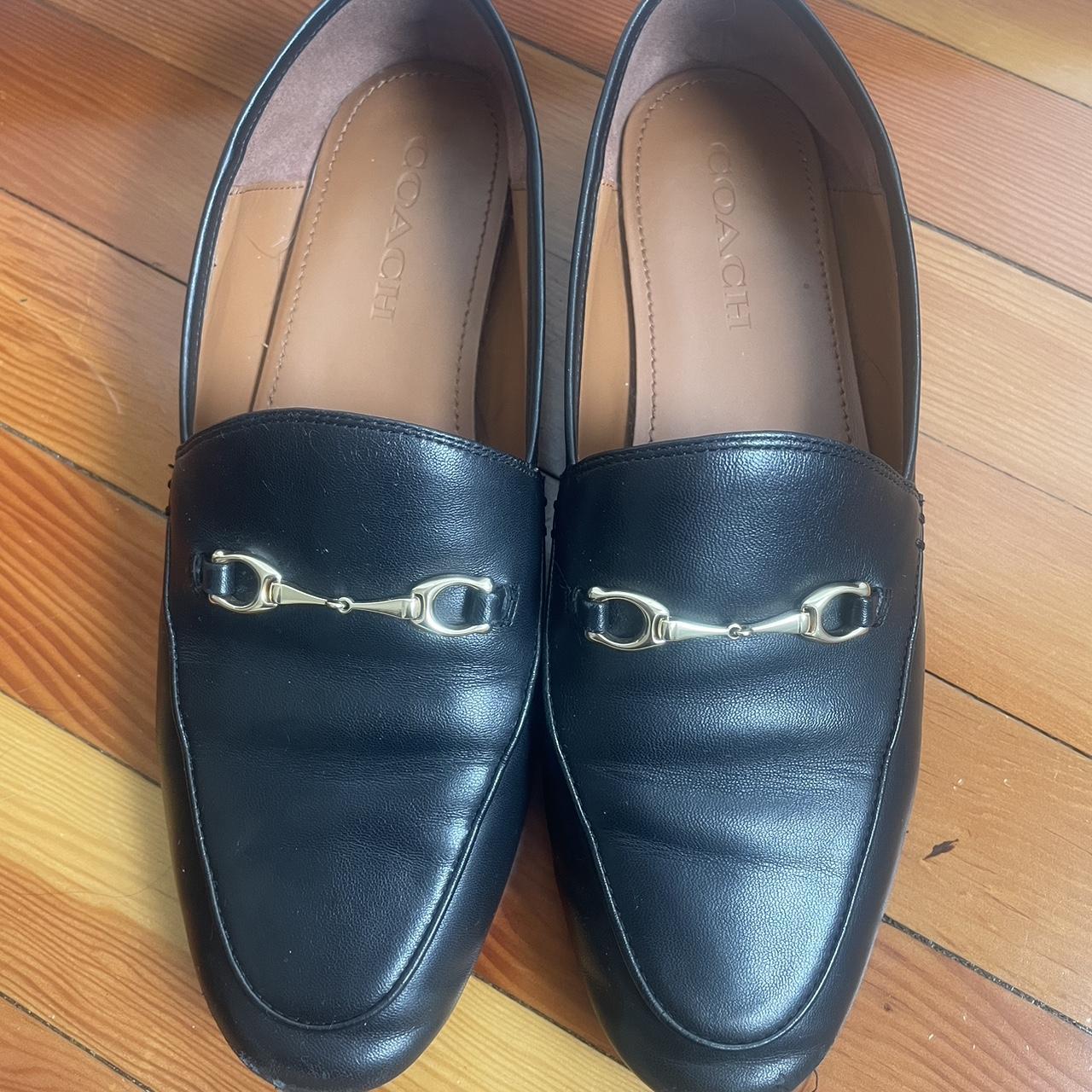 Women's Black Loafers | Depop