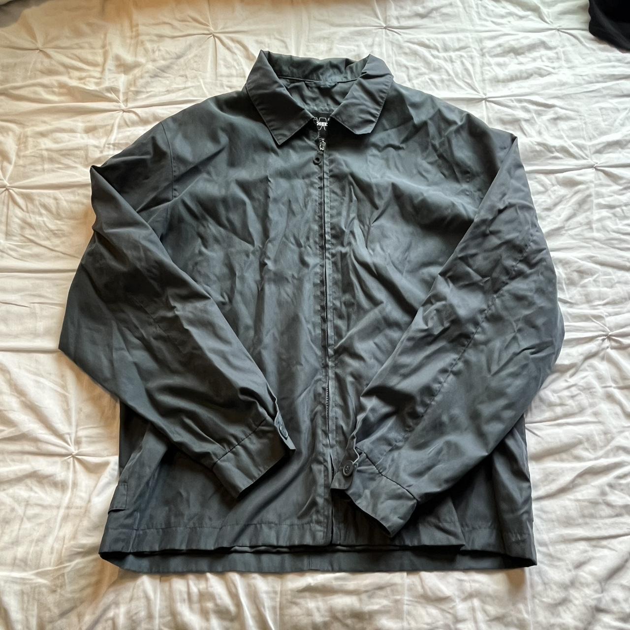 weatherman men’s medium waterproof jacket light... - Depop