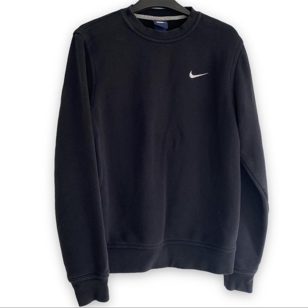 Men’s Nike black sweatshirt size S Small. Also fit... - Depop