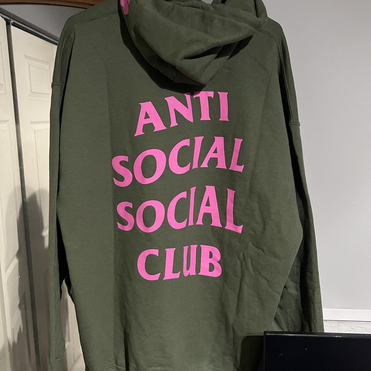 Anti social social store club hoodie grailed