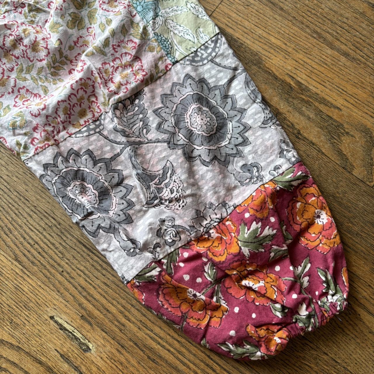 Women's Patched Pants - Multi/Blue - S – Funky pa… - image 3