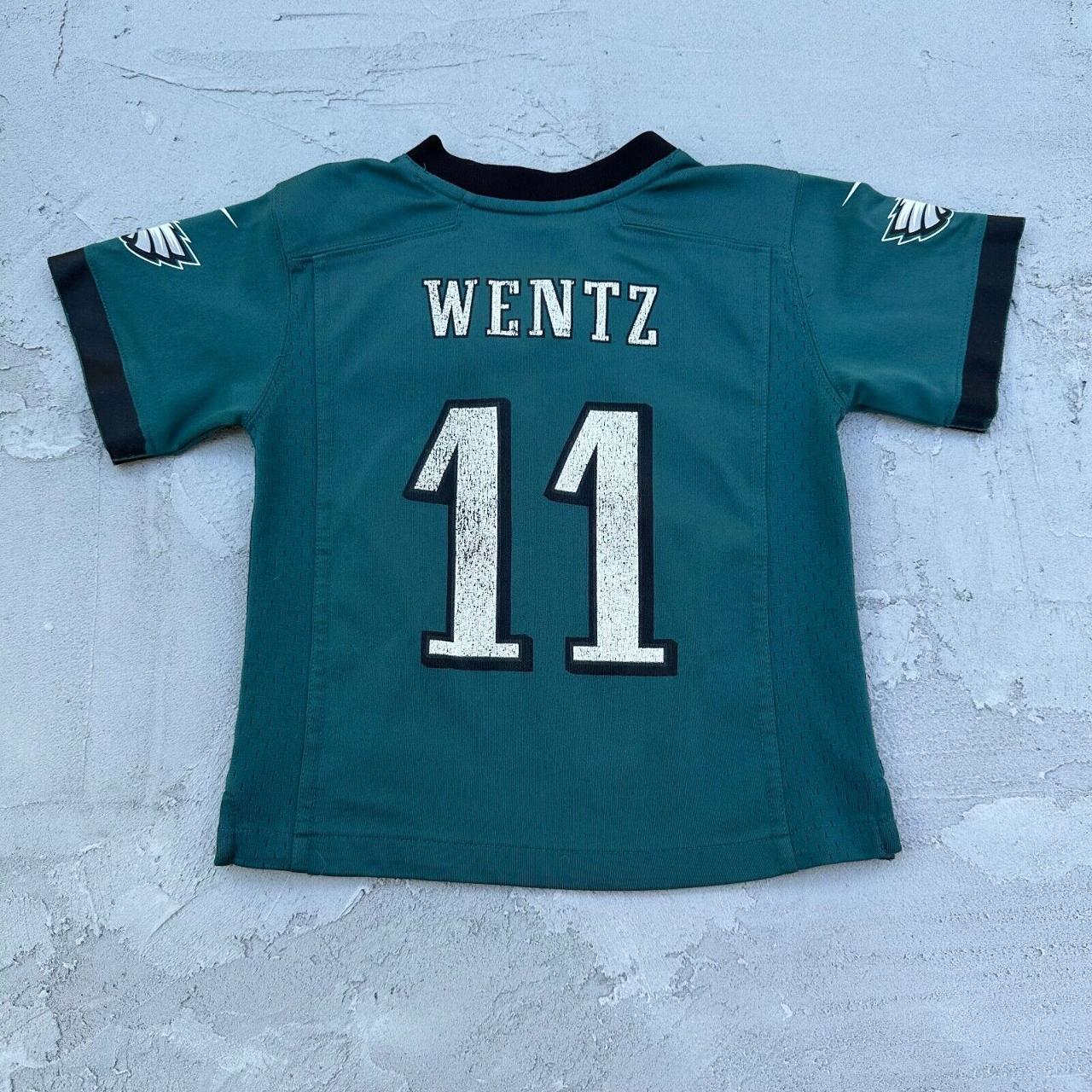 Philadelphia Eagles Carson Wentz Jersey Number 11 - Depop