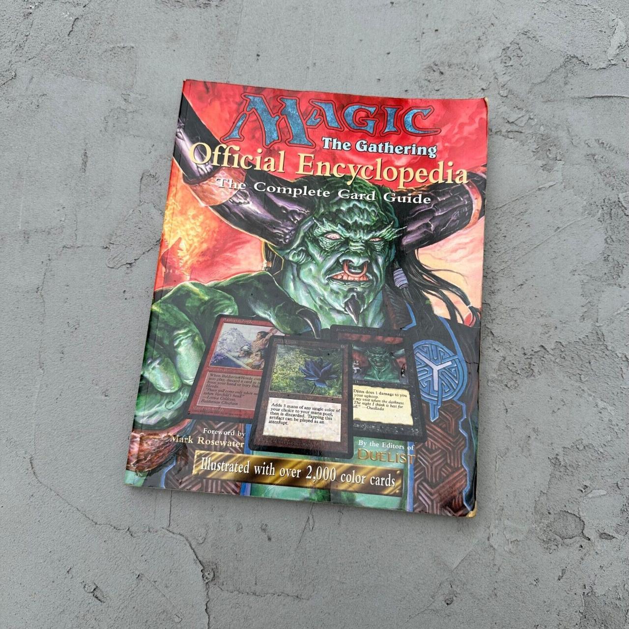 Vintage Magic The Gathering Official Encyclopedia...