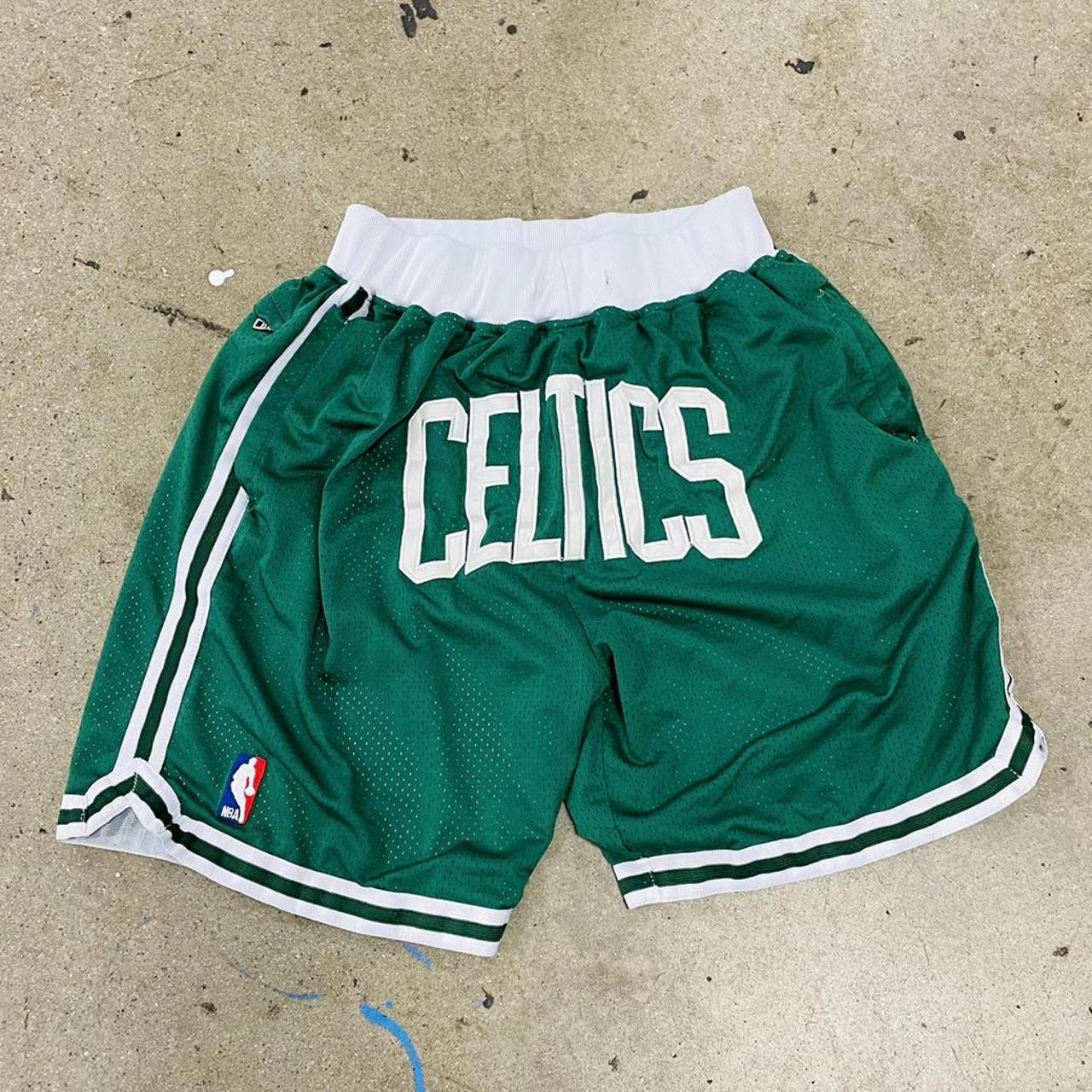 Just Don Men's Green Shorts | Depop