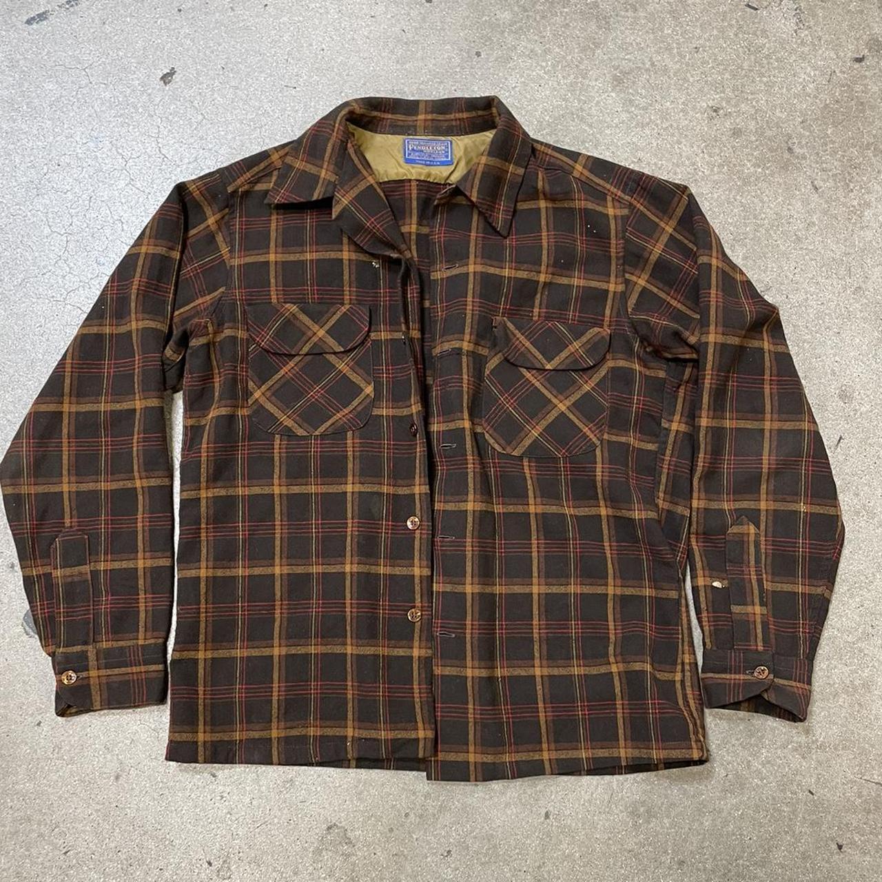 Pendleton Men's Brown Shirt | Depop