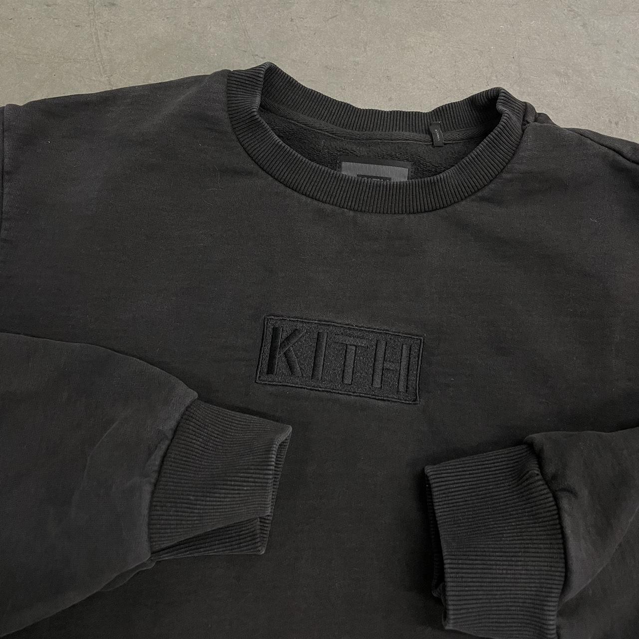 Kith Men's Black Jumper | Depop