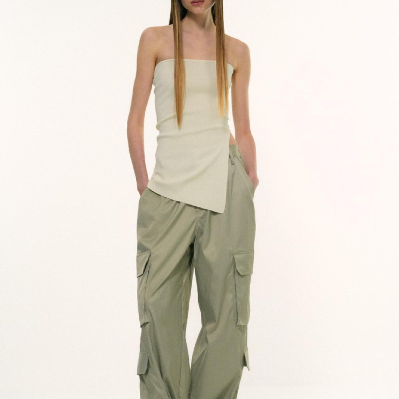 Source Unknown Women's Blouse - Cream - XS – Sour… - image 5