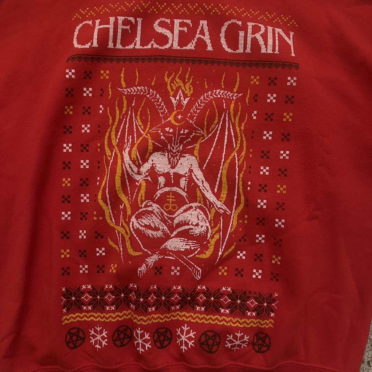 Chelsea grin Christmas sweater crewneck chelseagrin