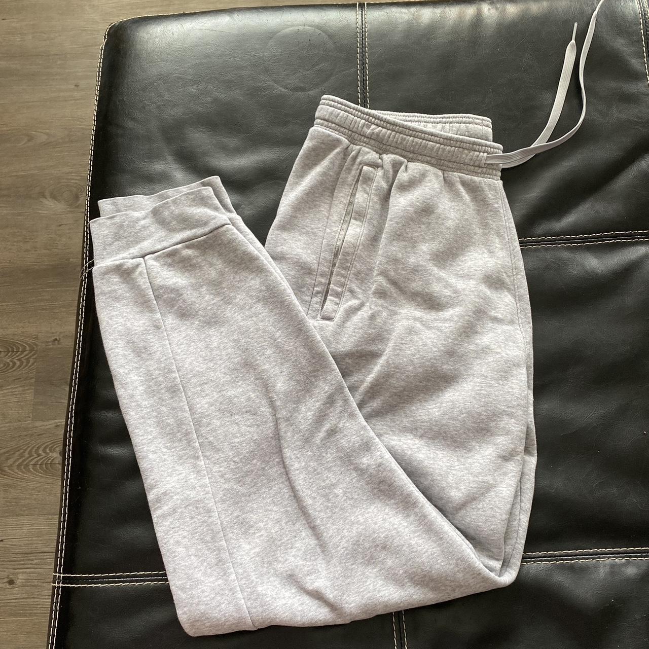 Adidas Men's Grey and Black Joggers-tracksuits (2)