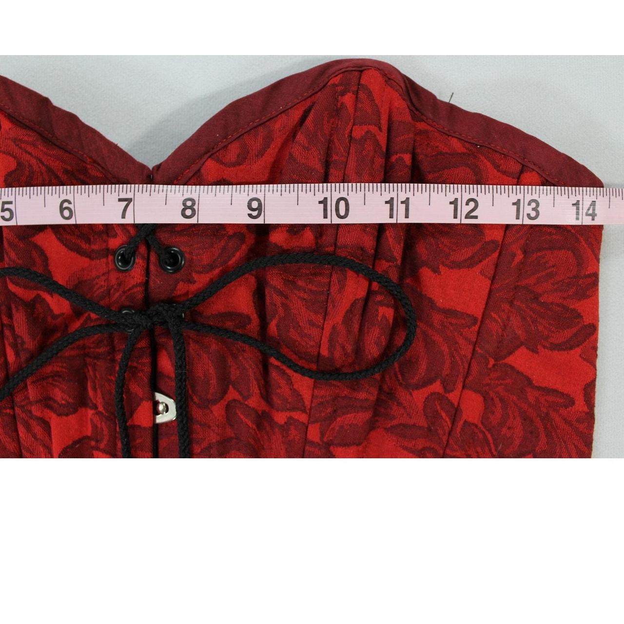 Source Unknown Women's Corset - Red - M – Strikin… - image 5