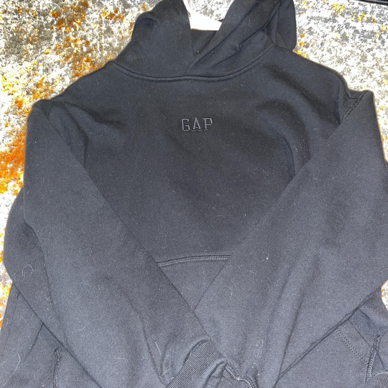 Gap logo hoodie. A kids large but would fit a... - Depop