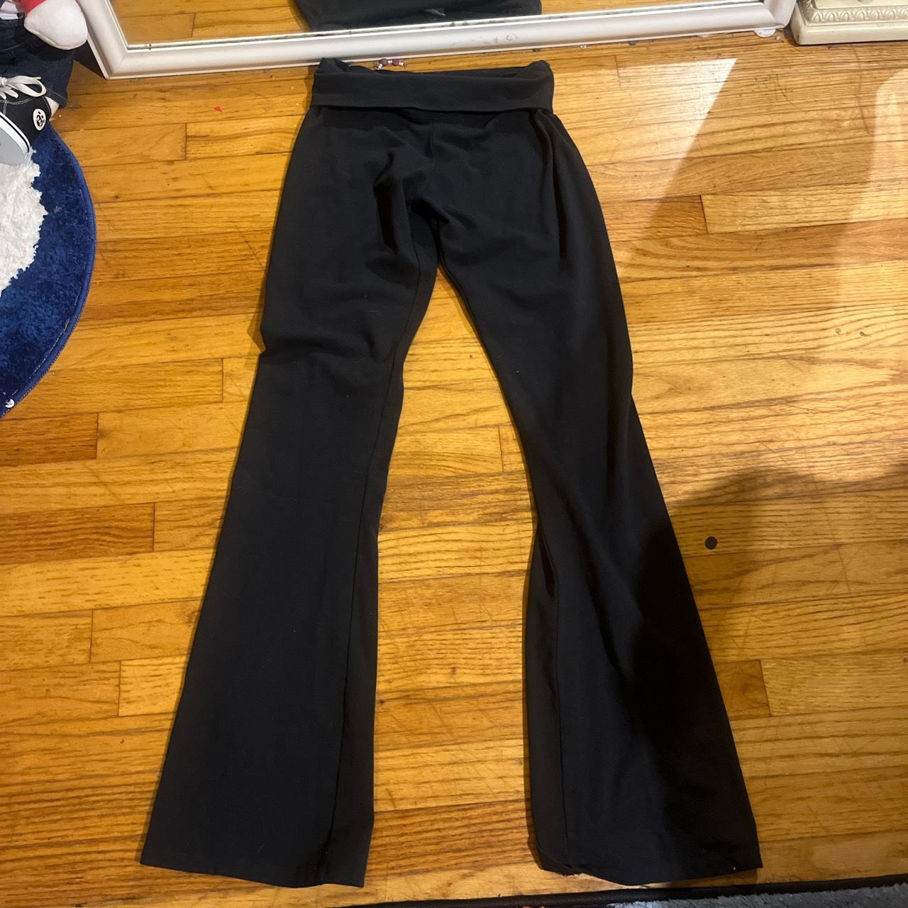 Brandy Melville flared leggings never worn not quite... - Depop