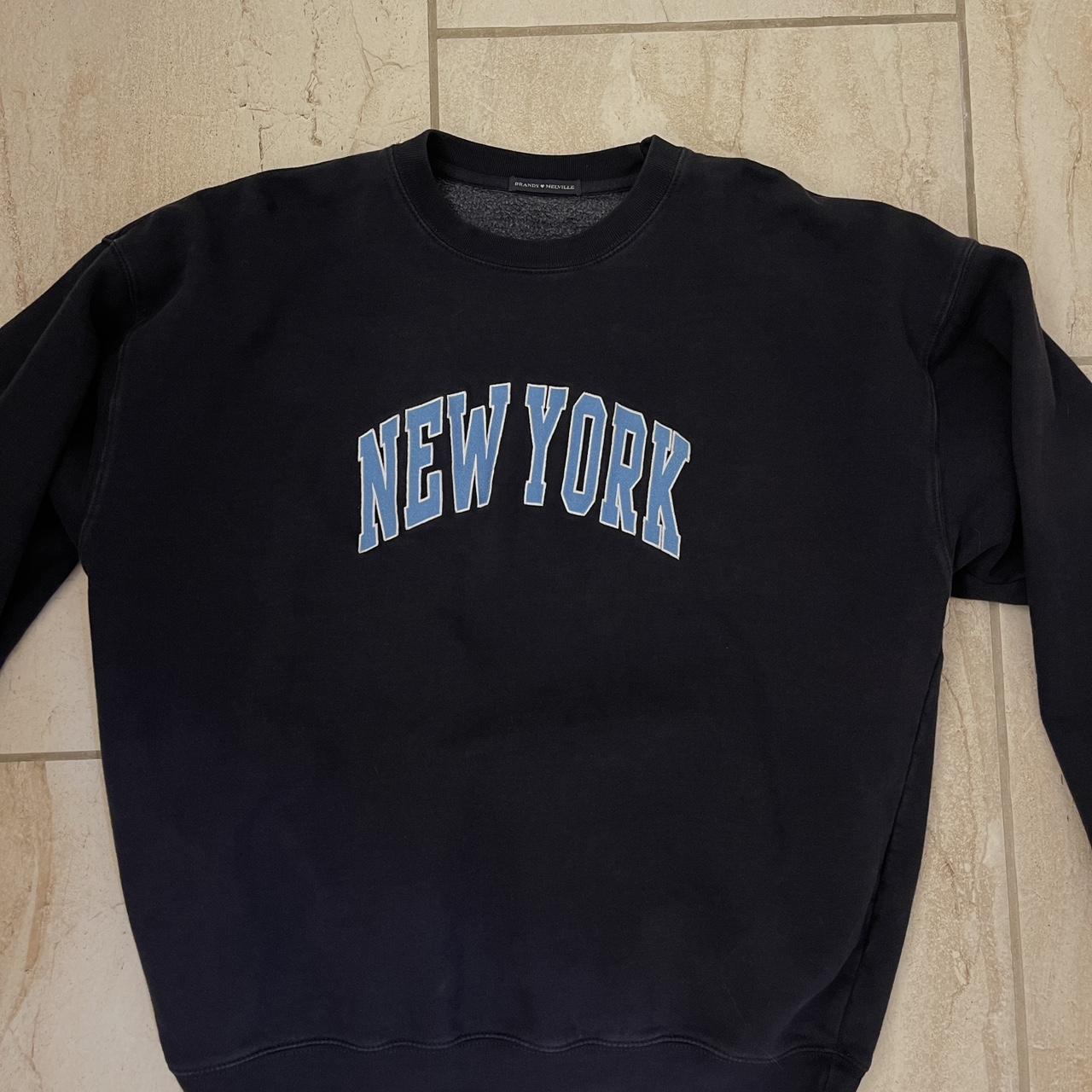 BRANDY NEW YORK GRAPHIC CREW - basically new, hardly... - Depop