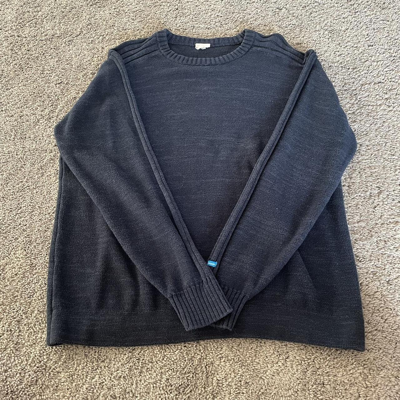 Columbia Sportswear Women's Navy and Blue Jumper | Depop