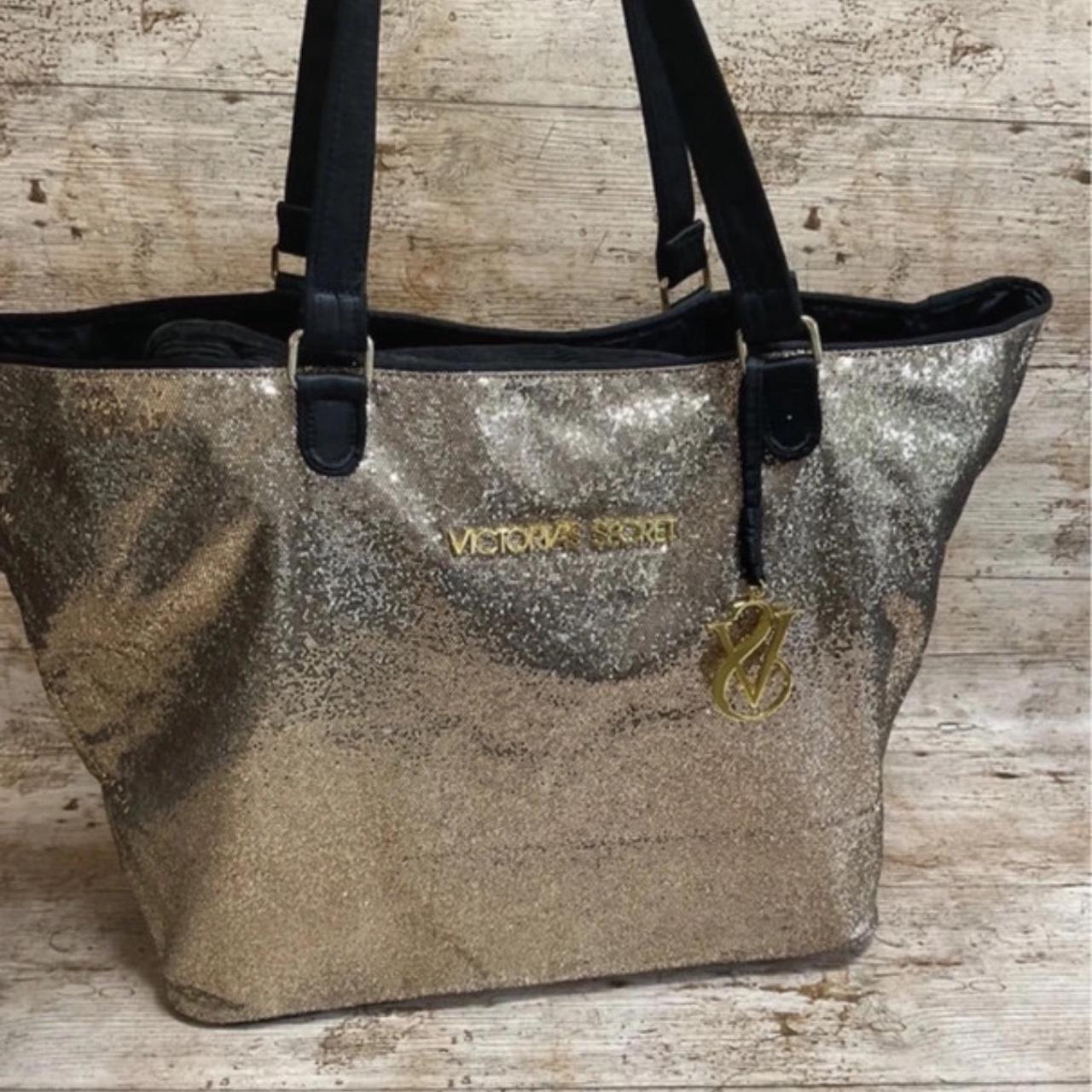 Victoria’s Secret buy Gold Glitter Tote Bag