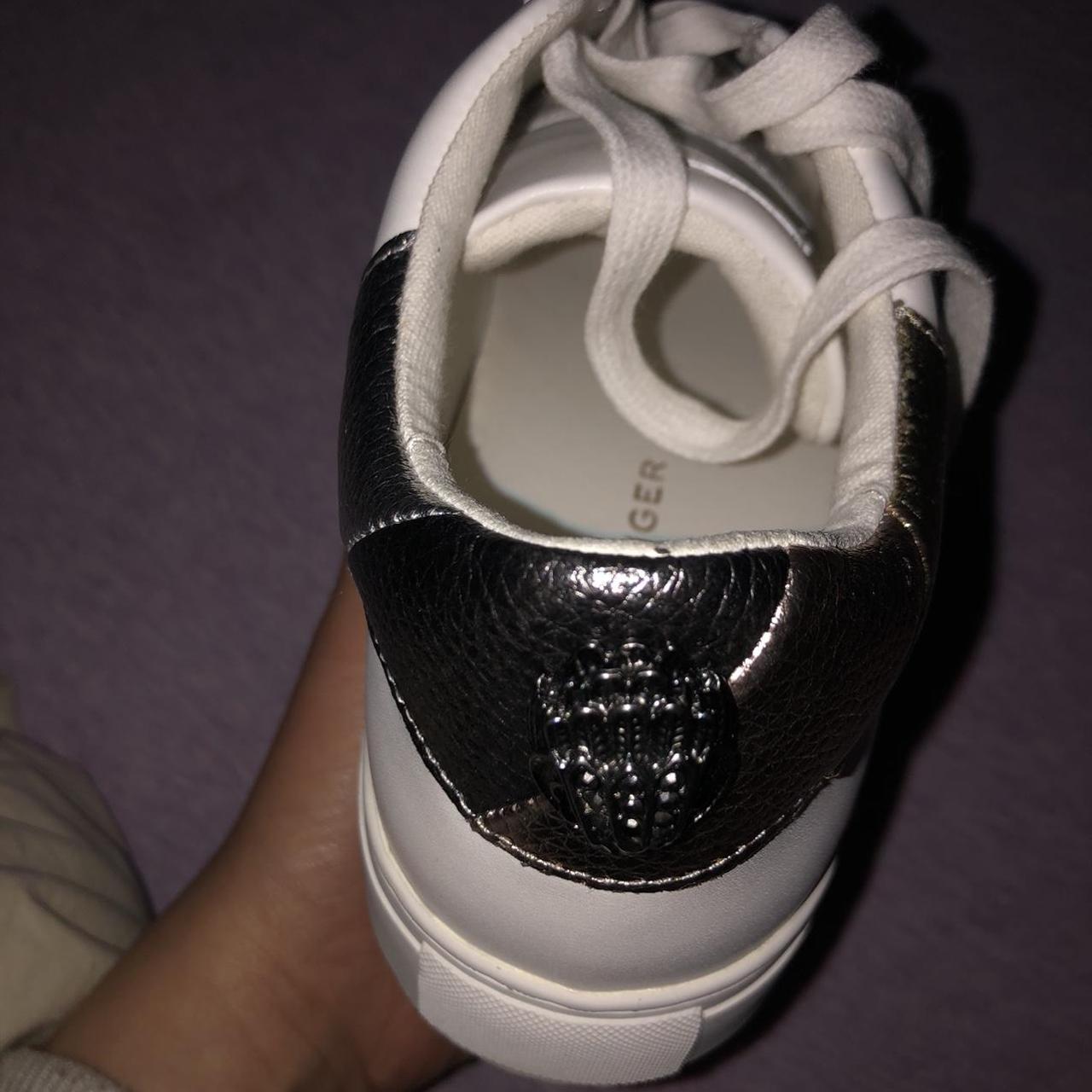 Kurt Geiger Women's White and Gold Trainers (3)