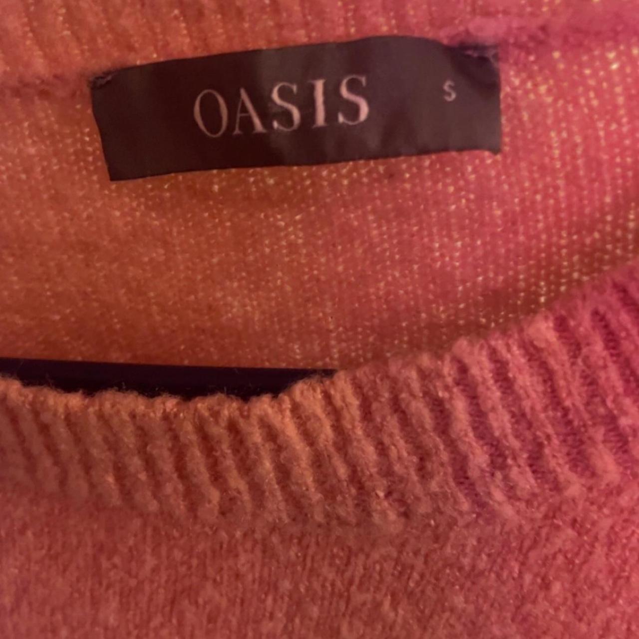 Oasis Women's Pink Jumper (2)