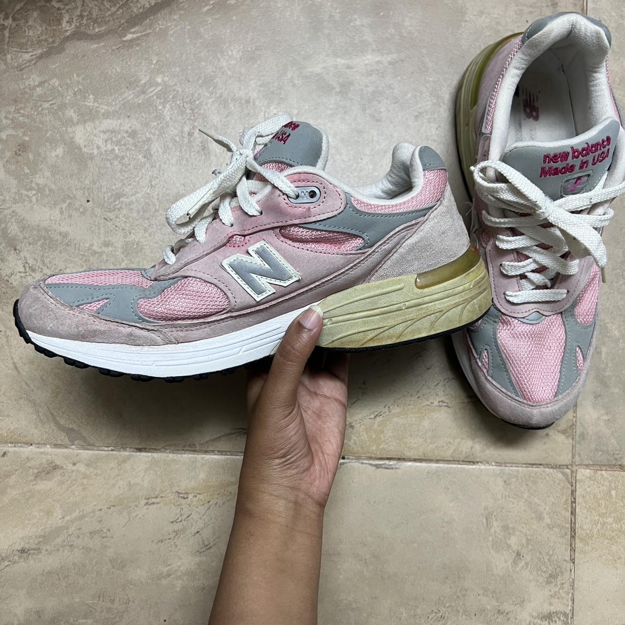 Pink 993 new balance cheap shoes