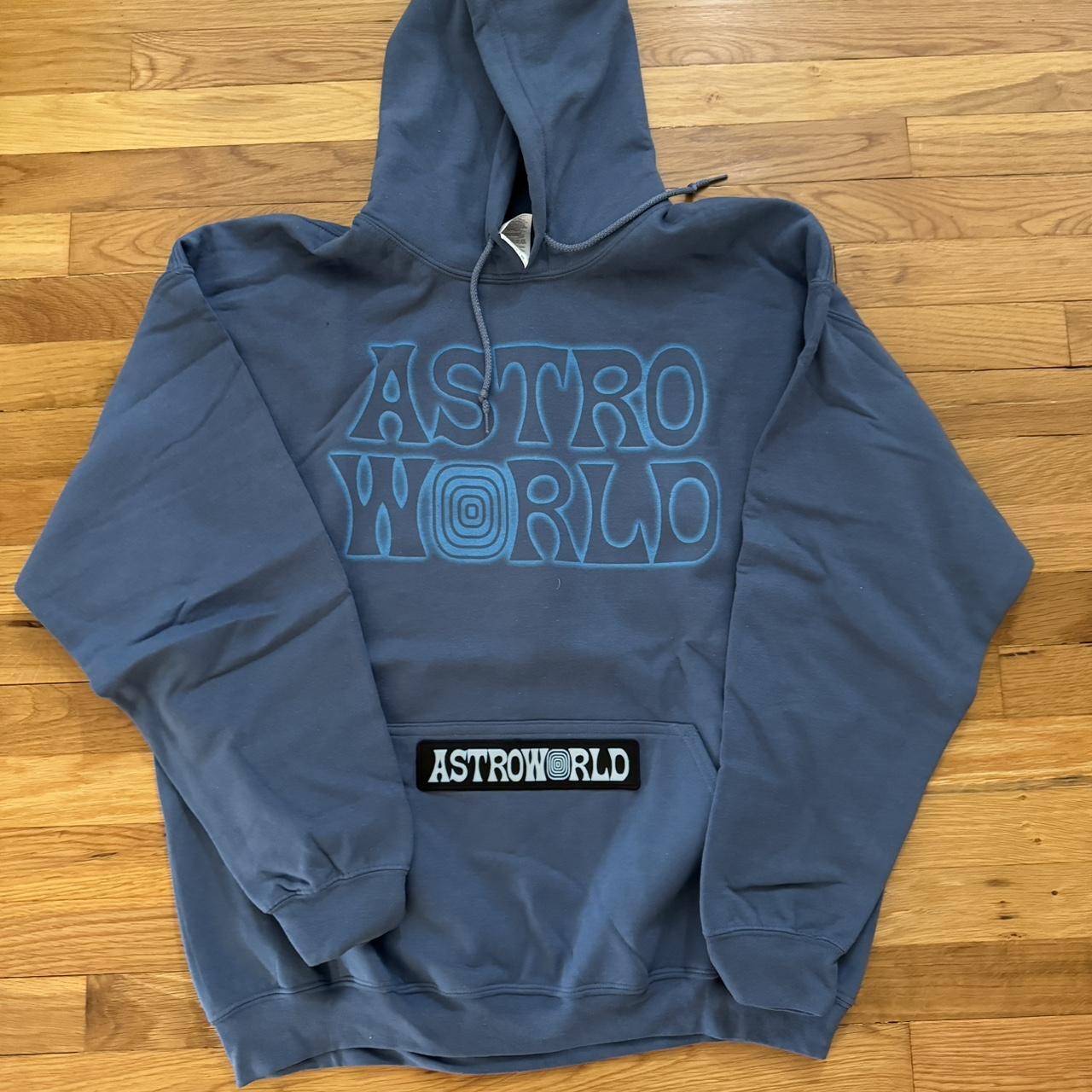 Astroworld best sale hoodie blue